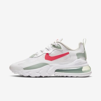 Nike Air Max 270 React - Női Utcai Cipő - Fehér/Piros